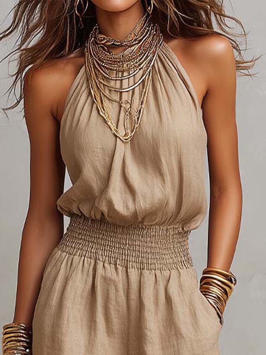 Valeria – Eleganter Jumpsuit mit weitem Bein