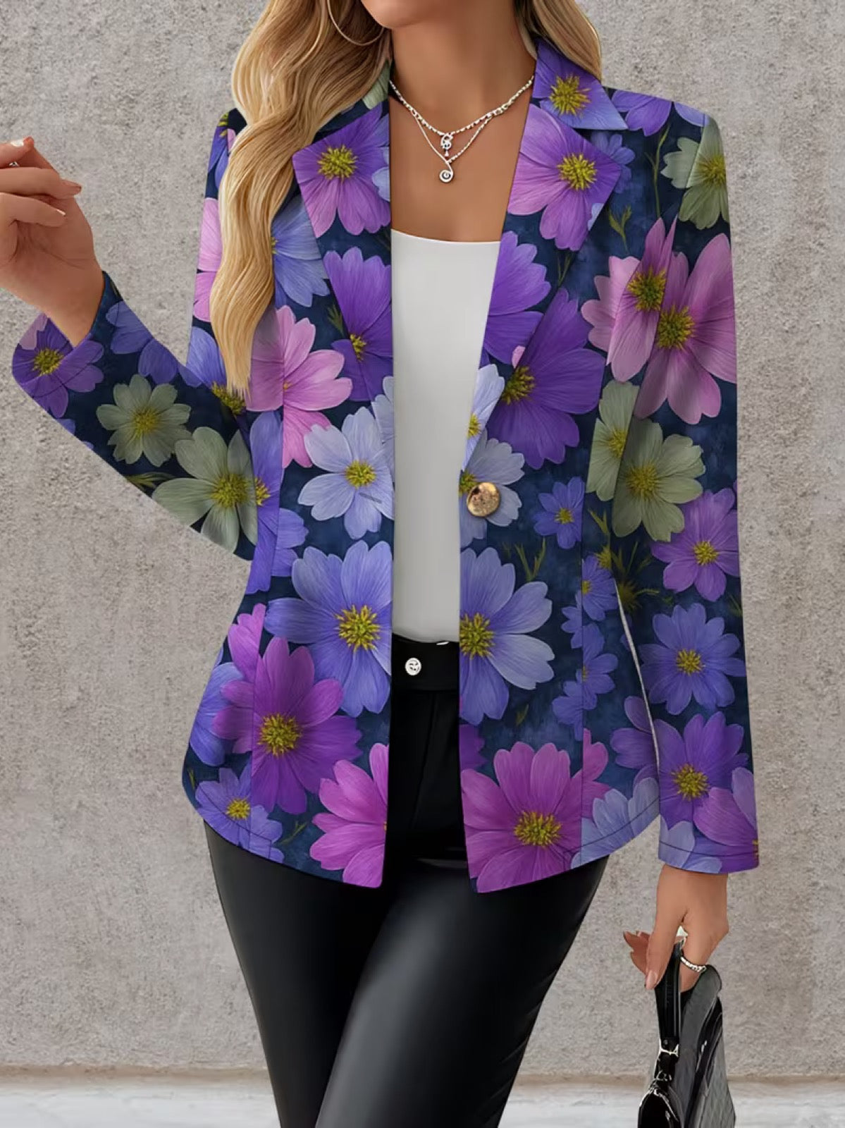 Katherine | Blazer mit Blumenprint