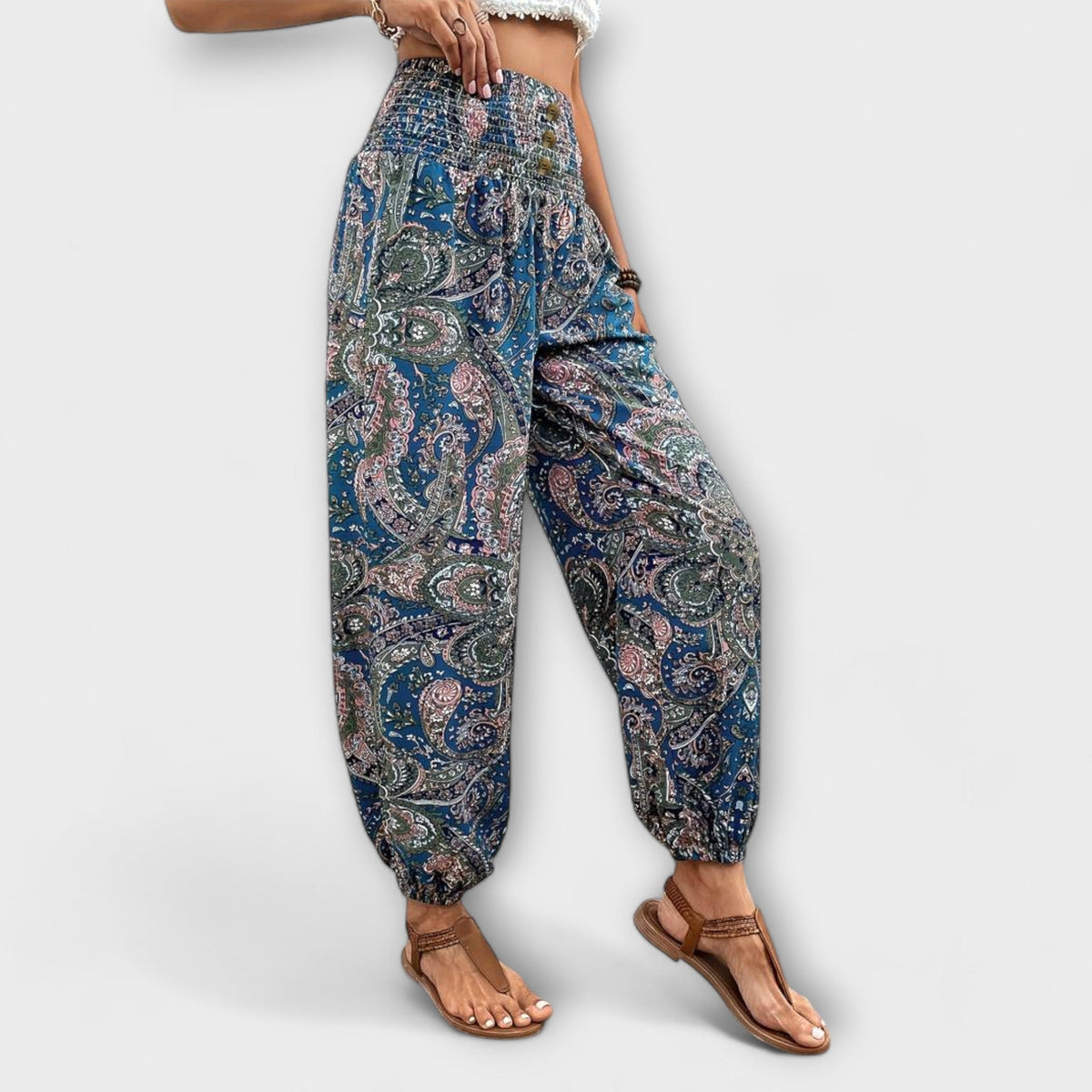 Gwen™ - Hose mit ethnischem Muster