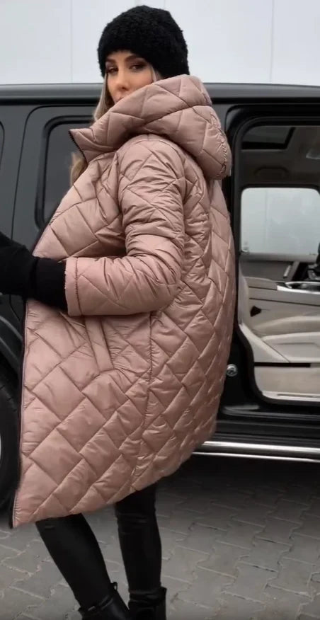 Anna – Gesteppte Winterjacke mit Kapuze