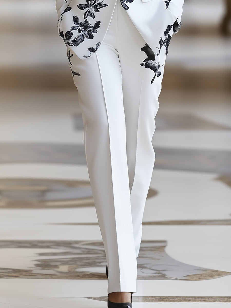 Emily | Elegantes Set mit weiter Hose