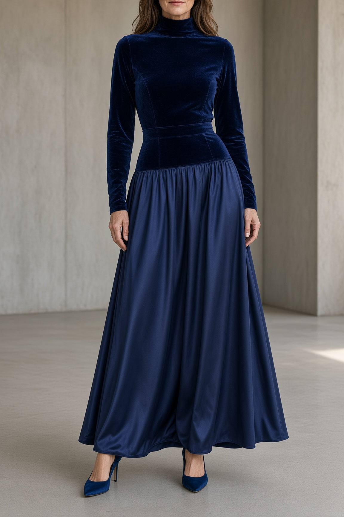 Vivienne | Samtkleid