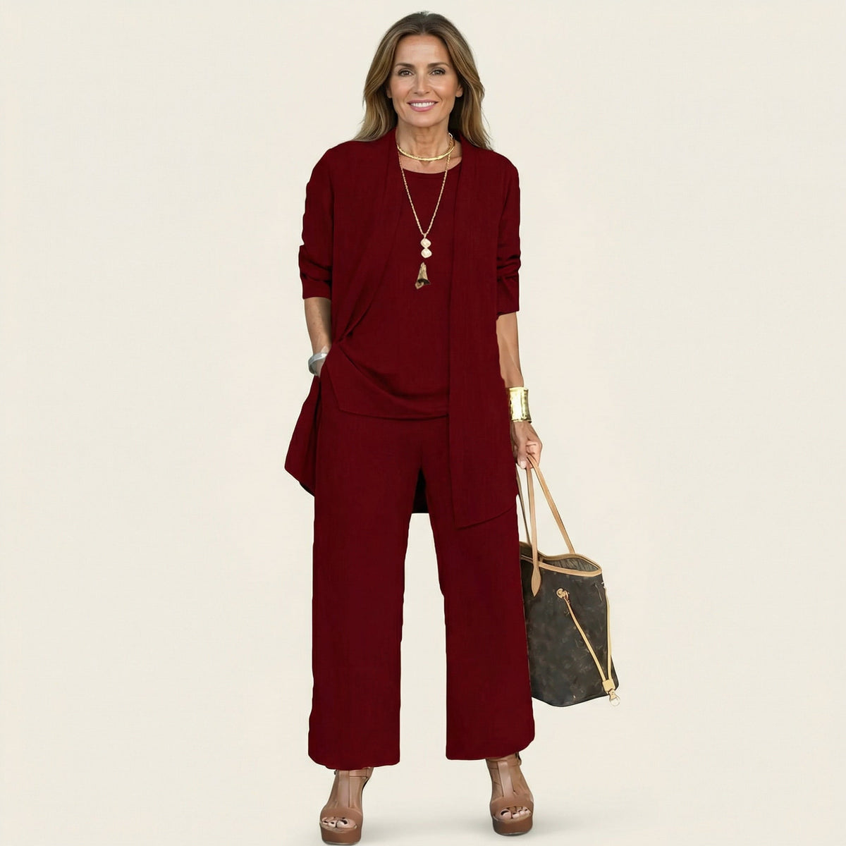Vivienne | Minimalistisches 3-teiliges Set