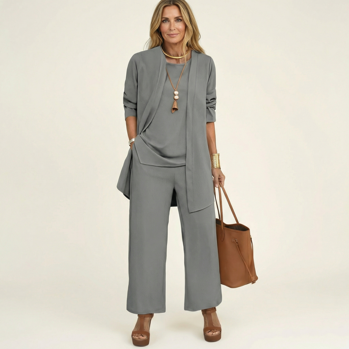 Vivienne | Minimalistisches 3-teiliges Set