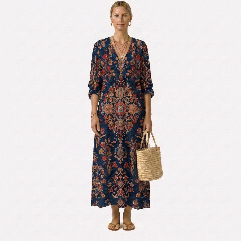 Adela™ | Charmantes florales Kleid