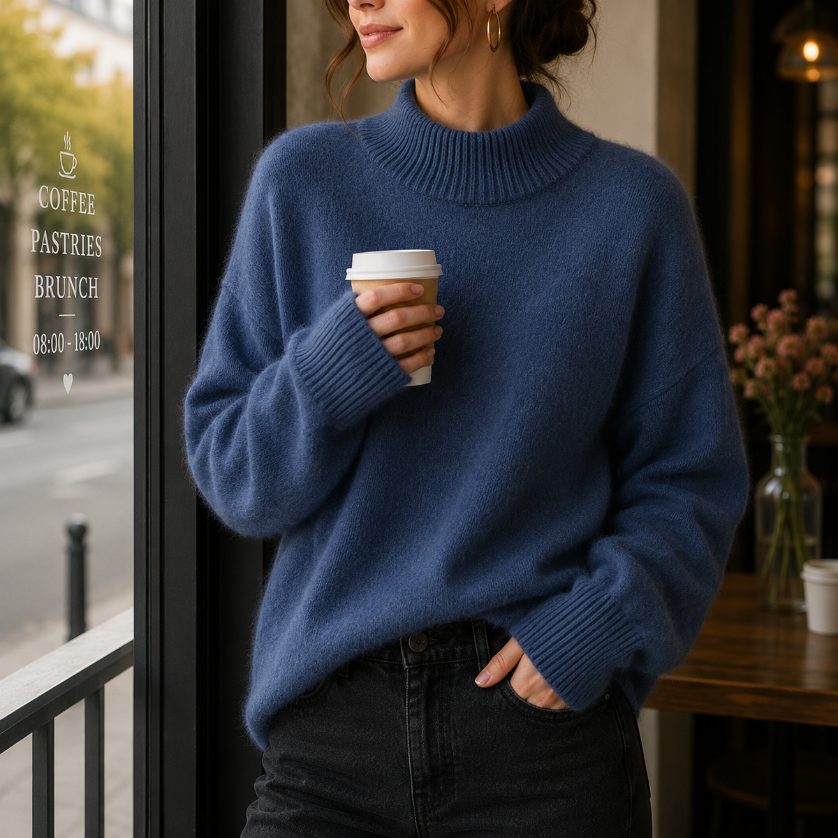 Juniper | Oversize-Rollkragenpullover für Damen