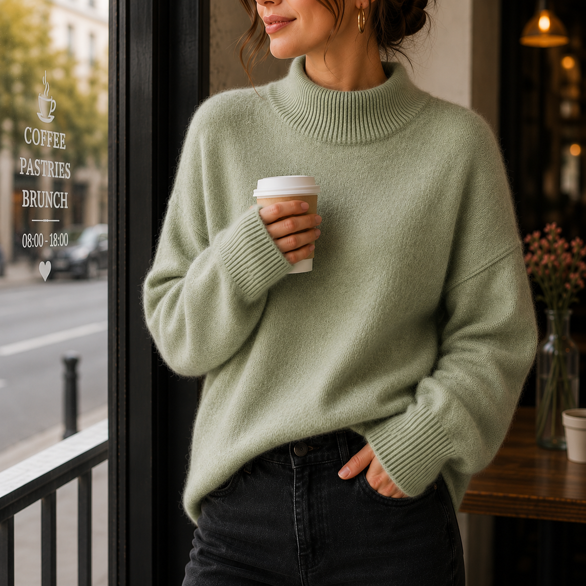 Juniper | Oversize-Rollkragenpullover für Damen