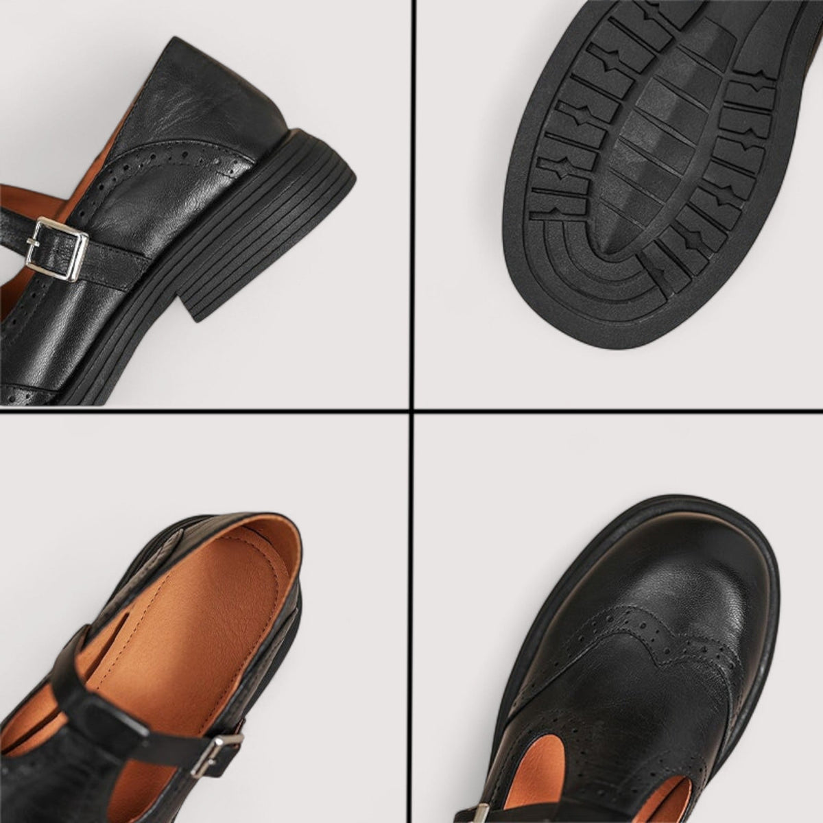 Margery | Gepolsterte Mary-Jane-Schuhe