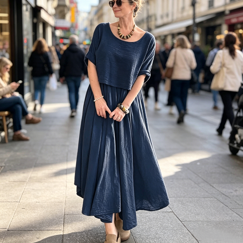 Elina – Lockerer Sommer-Zweiteiler mit Rock