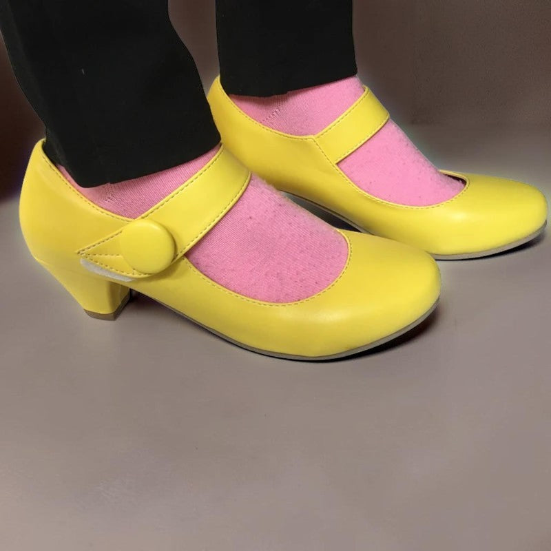 Birgitte | Mary-Jane-Schuhe mit Blockabsatz und verstellbarem Riemen