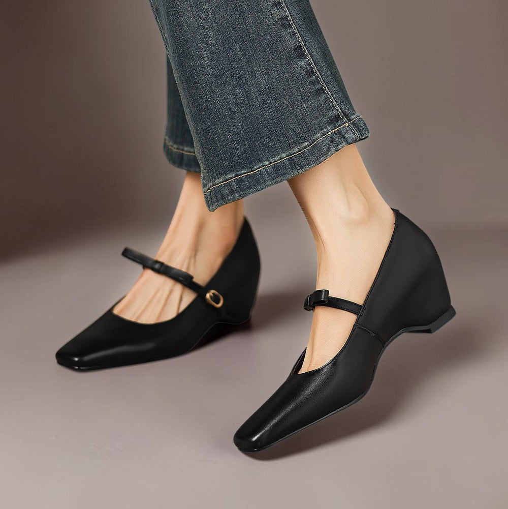 Mette | Elegante Mary-Jane-Schuhe mit Schleife