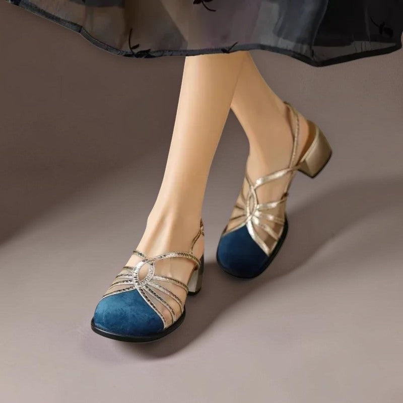 Mathilde | Verstellbare Sandalen mit Riemen