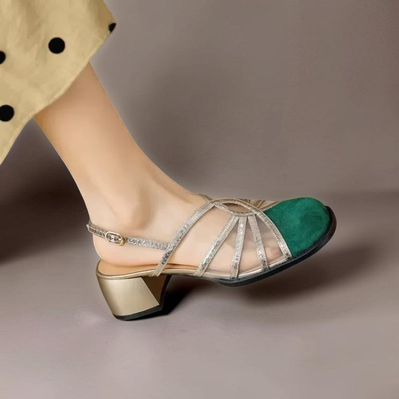Mathilde | Verstellbare Sandalen mit Riemen
