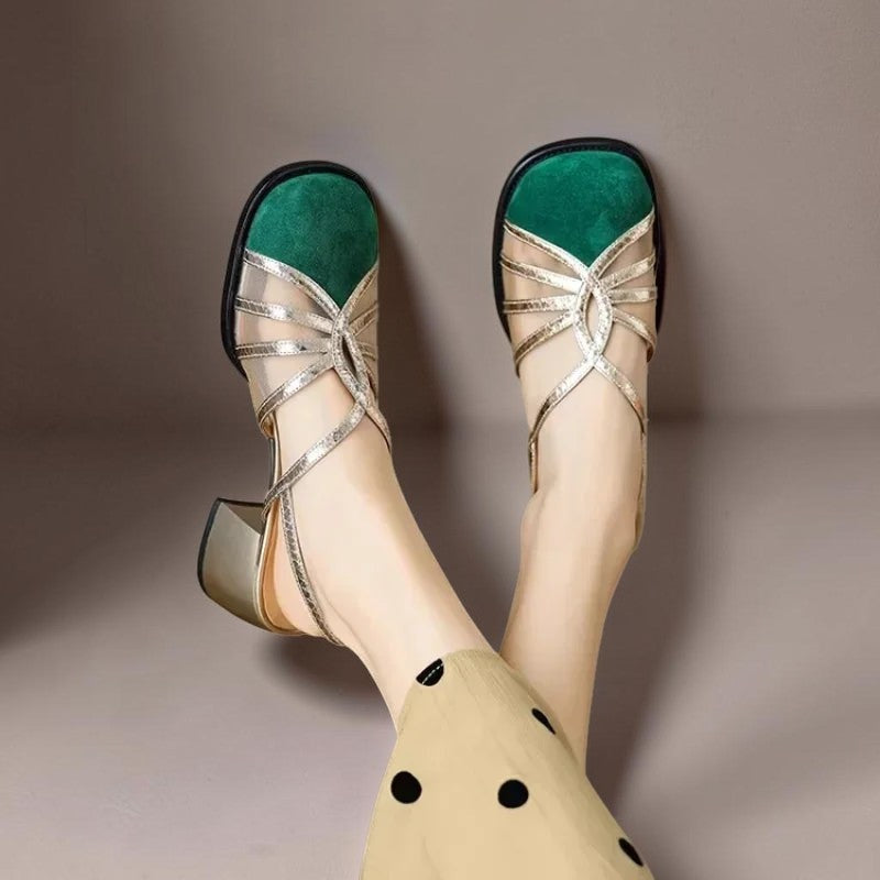 Mathilde | Verstellbare Sandalen mit Riemen