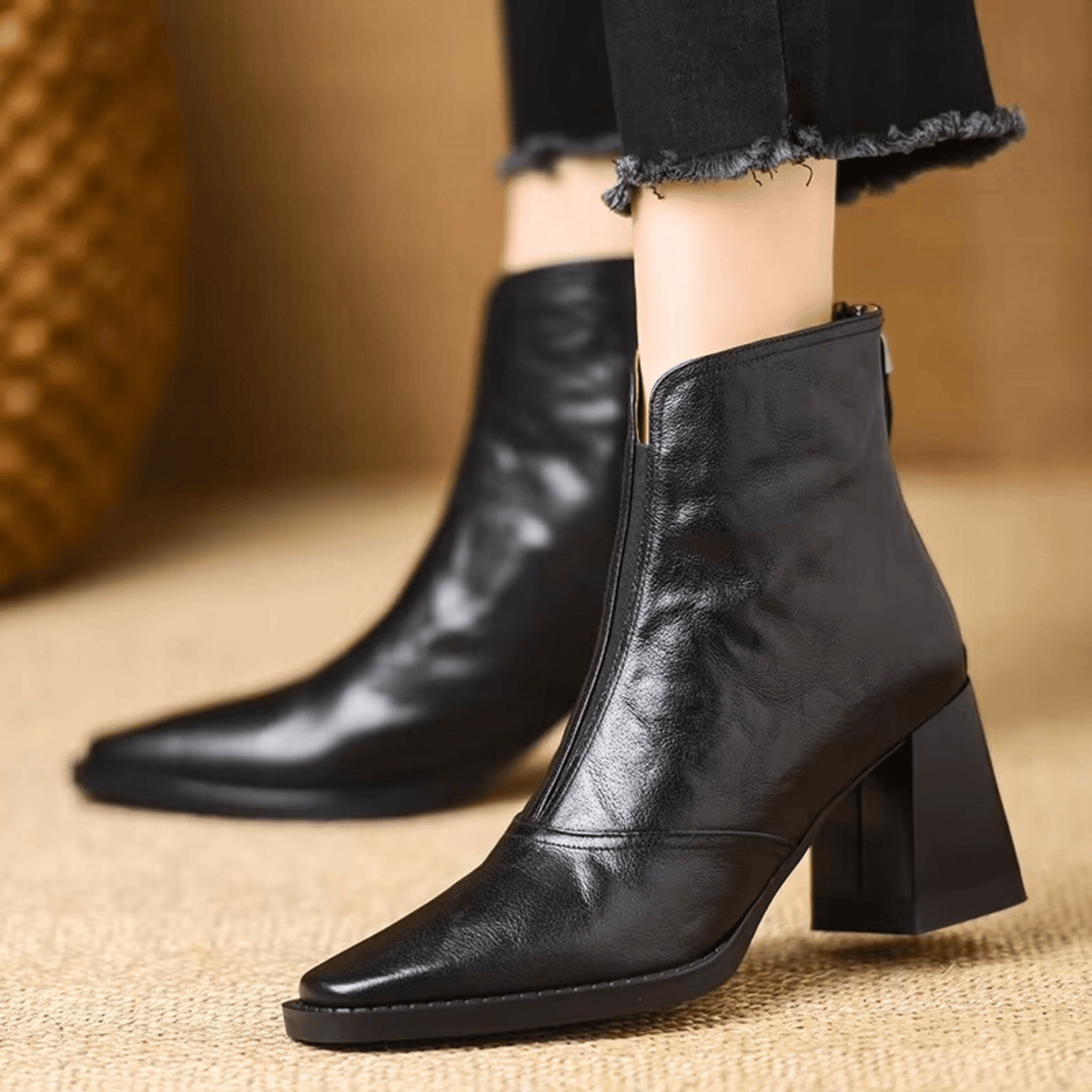 Beatrix | Stiefeletten mit mittelhohem Absatz