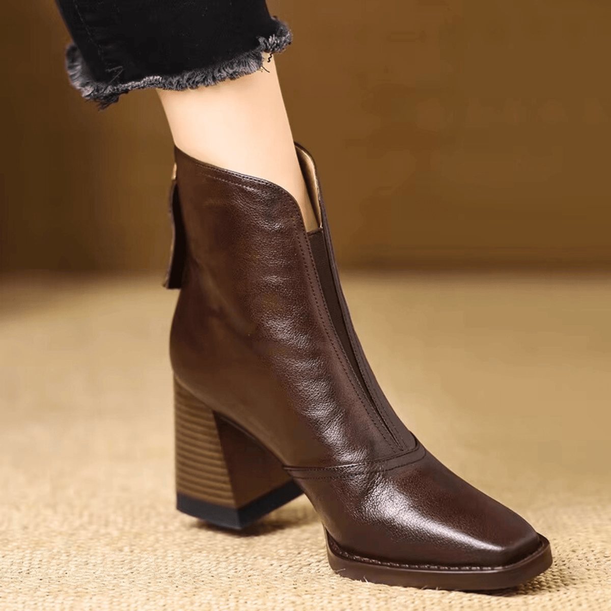 Beatrix | Stiefeletten mit mittelhohem Absatz